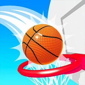 Bounce Dunk FRVR - free online game screenshot at Uiwnd