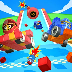 Bumper Car Demolition Race - free online game screenshot at Uiwnd